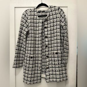 Karl Lagerfeld knit sweater blazer